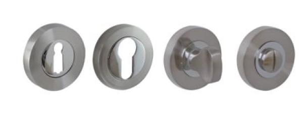 ProGriff TD-Antike auf Rosette–Chrom/Nickel matt